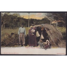 TOLDO Y FAMILIA TOBAS ANTIGUA TARJETA POSTAL